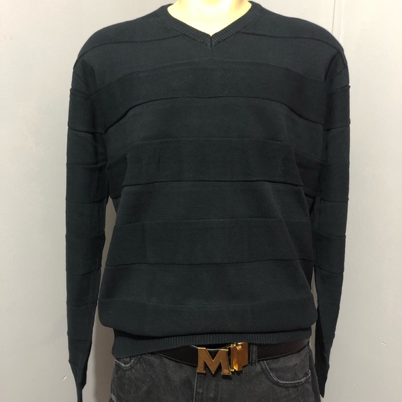 Pj mark men’s lightweight sweater black NWT 2xl - Picture 2 of 3